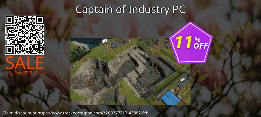 Captain of Industry PC coupon on American Independence Day discount