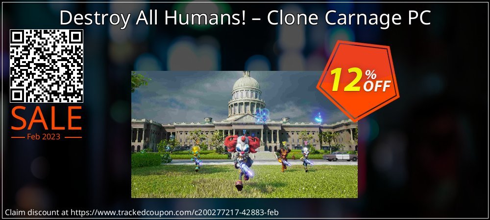 Destroy All Humans! – Clone Carnage PC coupon on National Cheese Day discount