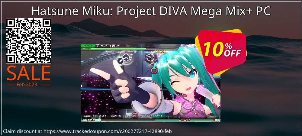 Hatsune Miku: Project DIVA Mega Mix+ PC coupon on Tattoo Day offer