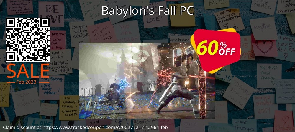 Babylon's Fall PC coupon on Eid al-Adha offering discount
