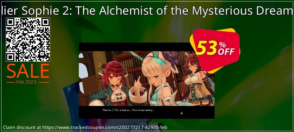 Atelier Sophie 2: The Alchemist of the Mysterious Dream PC coupon on Parents' Day deals