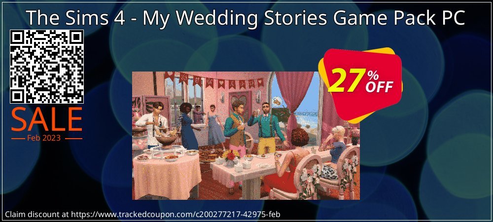 The Sims 4 - My Wedding Stories Game Pack PC coupon on National French Fry Day super sale