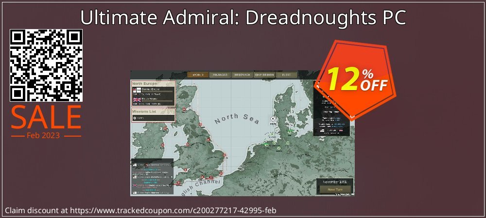 Ultimate Admiral: Dreadnoughts PC coupon on Emoji Day promotions