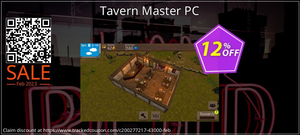 Tavern Master PC coupon on World Chocolate Day offering discount