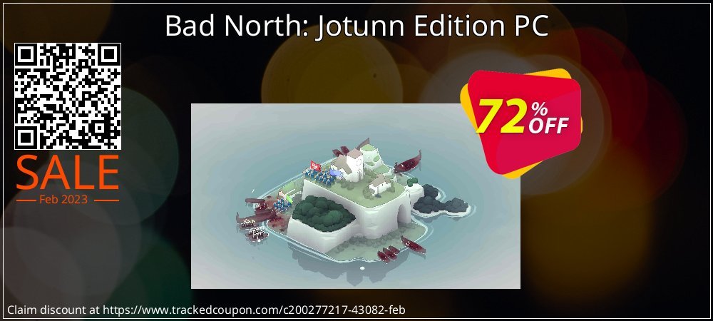 Bad North: Jotunn Edition PC coupon on Video Game Day offering sales