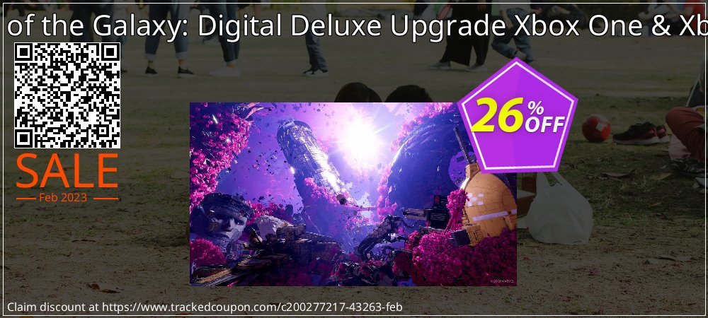 Marvel's Guardians of the Galaxy: Digital Deluxe Upgrade Xbox One & Xbox Series X|S - WW  coupon on Eid al-Adha super sale