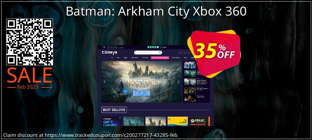 Batman: Arkham City Xbox 360 coupon on Father's Day sales