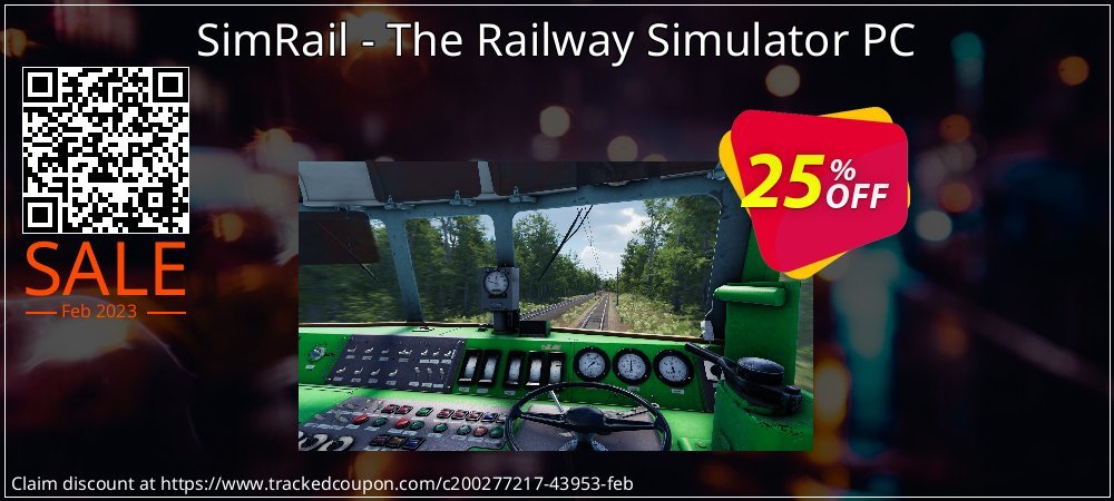 SimRail - The Railway Simulator PC coupon on World Bicycle Day offer