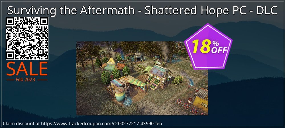 Surviving the Aftermath - Shattered Hope PC - DLC coupon on World UFO Day offering discount
