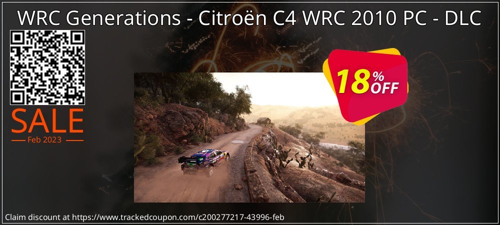 WRC Generations - Citroën C4 WRC 2010 PC - DLC coupon on Emoji Day deals