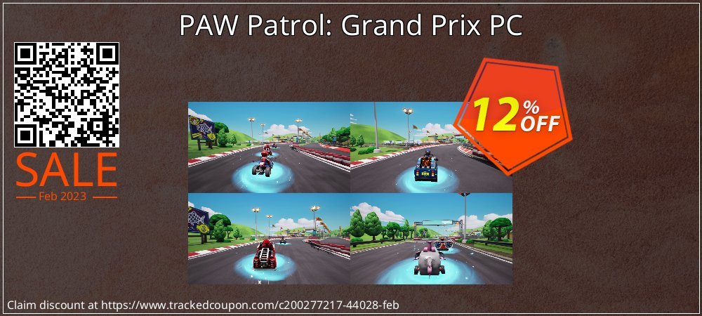 PAW Patrol: Grand Prix PC coupon on National French Fry Day super sale