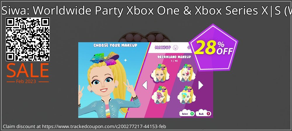 JoJo Siwa: Worldwide Party Xbox One & Xbox Series X|S - WW  coupon on Parents' Day offering sales