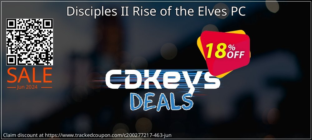 Disciples II Rise of the Elves PC coupon on World Bicycle Day sales