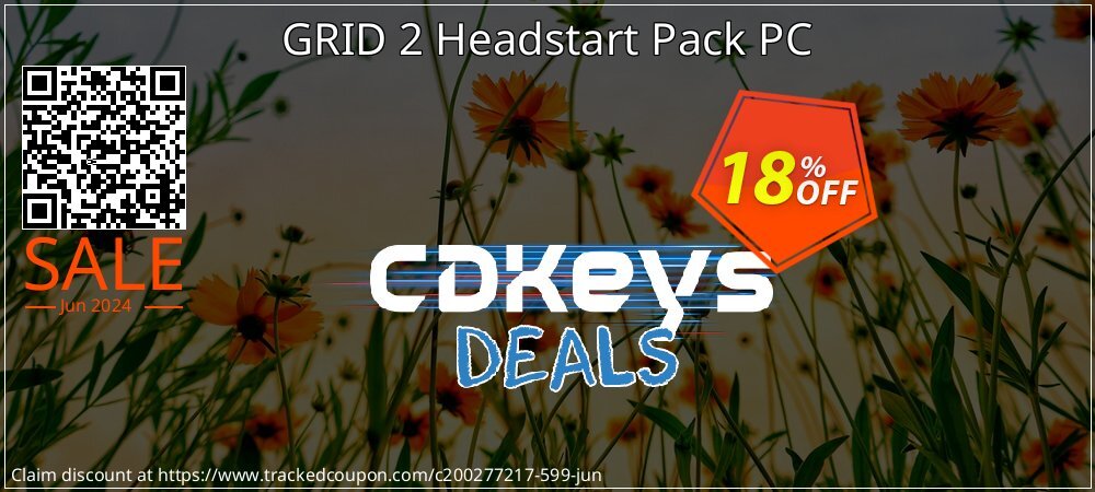 GRID 2 Headstart Pack PC coupon on Tattoo Day offer