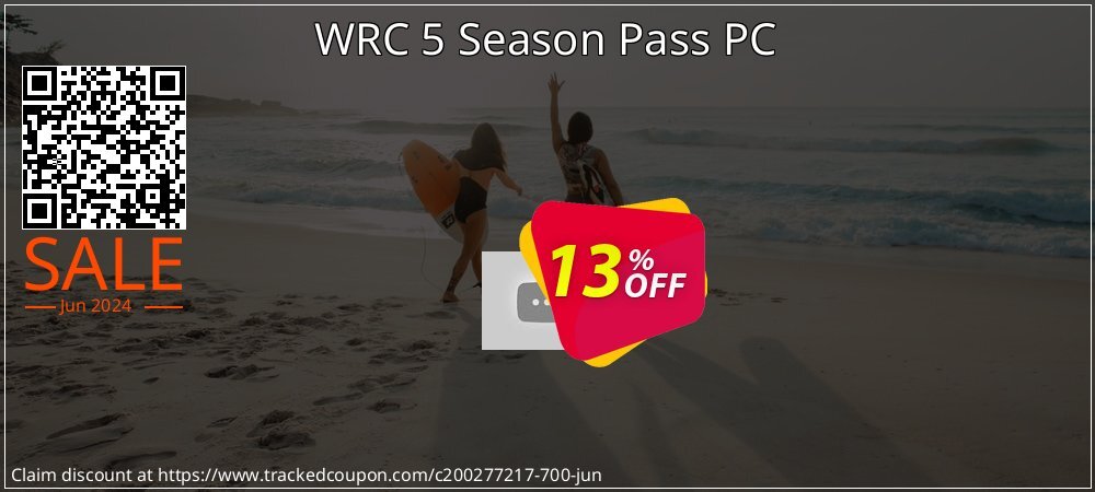 WRC 5 Season Pass PC coupon on Video Game Day offering discount
