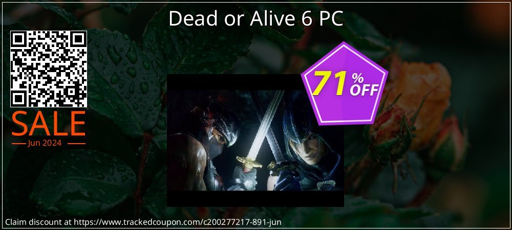 Dead or Alive 6 PC coupon on World Chocolate Day super sale