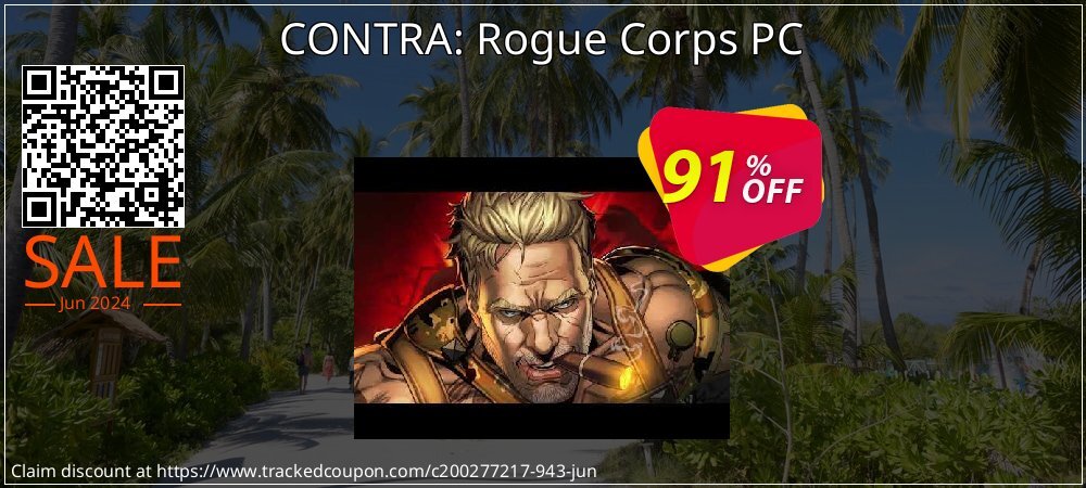 CONTRA: Rogue Corps PC coupon on World Chocolate Day offering discount