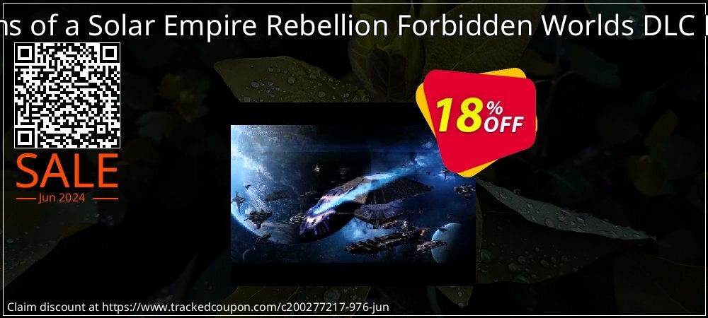 Sins of a Solar Empire Rebellion Forbidden Worlds DLC PC coupon on Tattoo Day deals