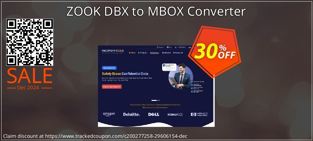 ZOOK DBX to MBOX Converter coupon on Christmas offering discount