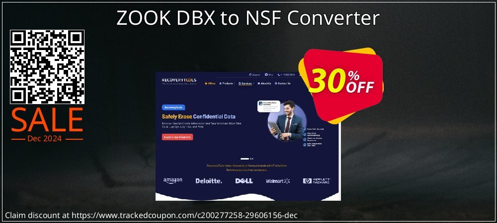 ZOOK DBX to NSF Converter coupon on Christmas & New Year super sale