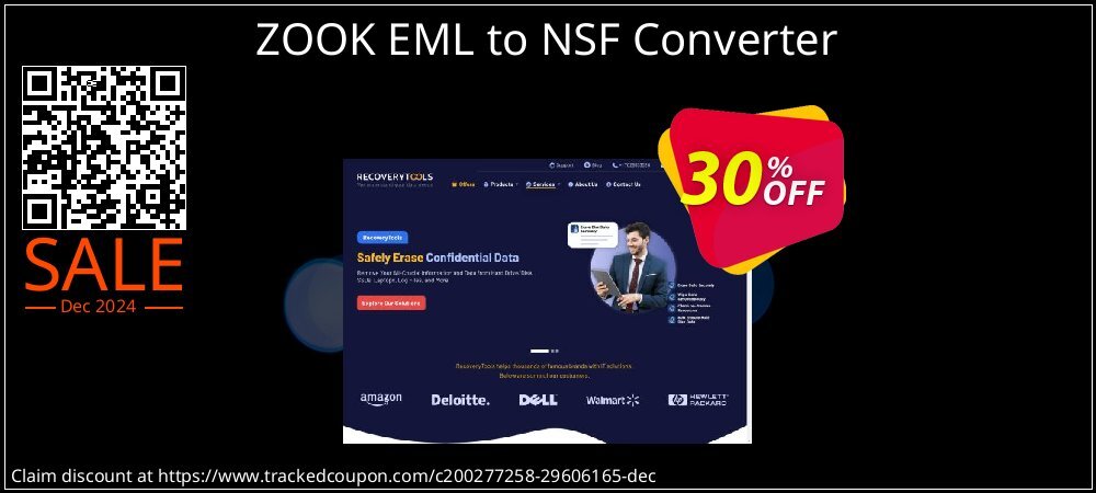 ZOOK EML to NSF Converter coupon on Christmas super sale