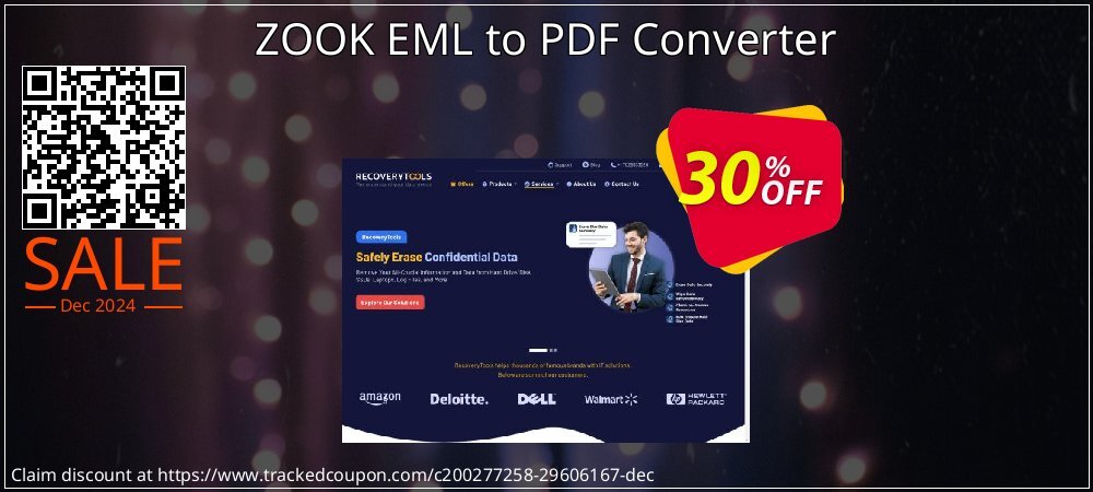 ZOOK EML to PDF Converter coupon on Christmas & New Year promotions