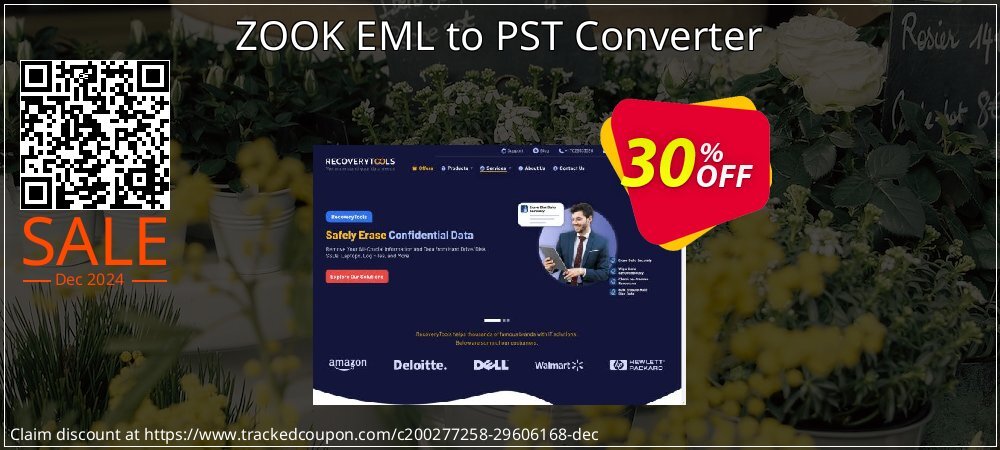 ZOOK EML to PST Converter coupon on New Year's Day sales