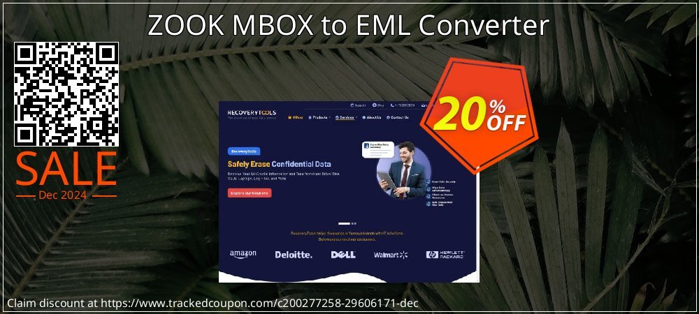 ZOOK MBOX to EML Converter coupon on End year discount