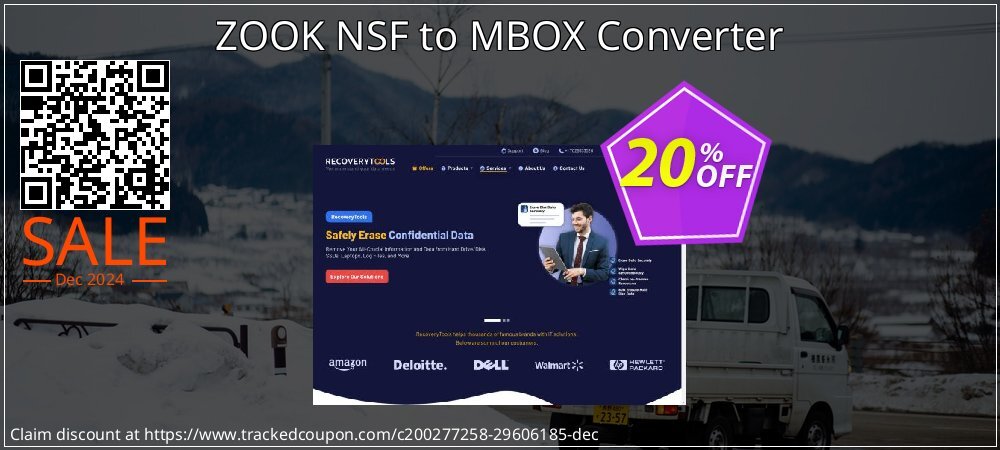 ZOOK NSF to MBOX Converter coupon on Christmas Eve promotions