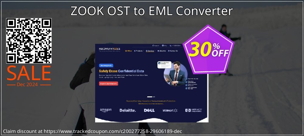 ZOOK OST to EML Converter coupon on Christmas & New Year discount