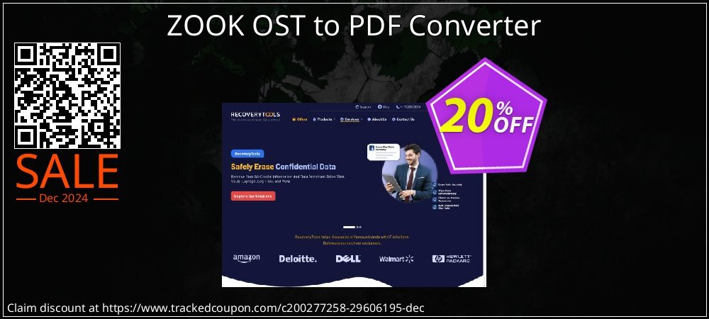 ZOOK OST to PDF Converter coupon on New Year's eve sales