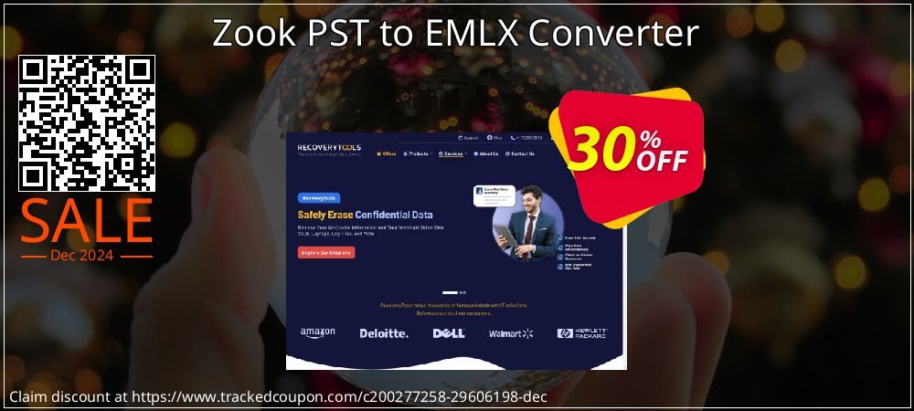 Zook PST to EMLX Converter coupon on Christmas discount