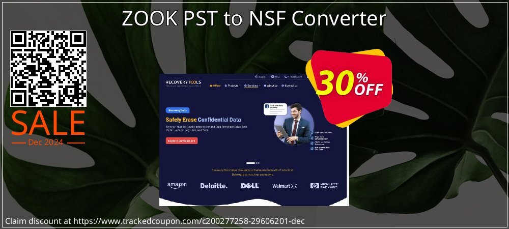 ZOOK PST to NSF Converter coupon on New Year's Day super sale