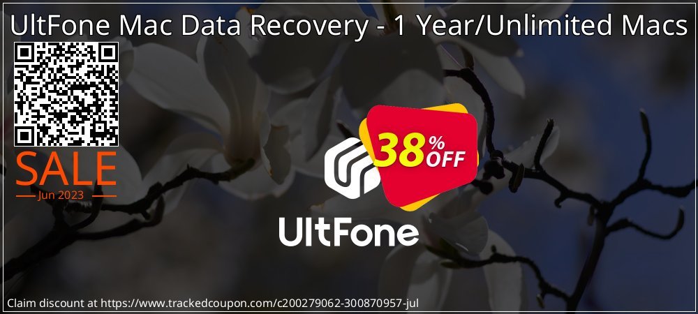 UltFone Mac Data Recovery - 1 Year/Unlimited Macs coupon on Video Game Day sales
