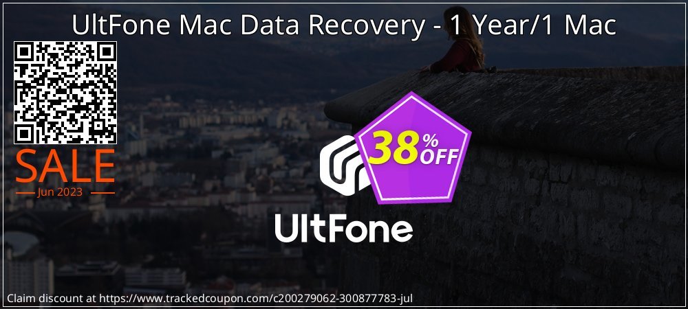 UltFone Mac Data Recovery - 1 Year/1 Mac coupon on Social Media Day discount