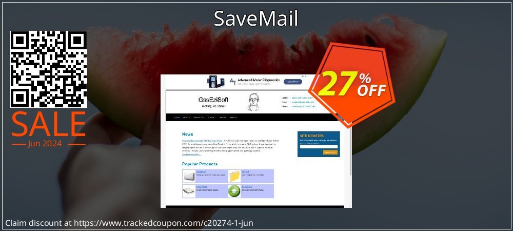 SaveMail coupon on Hug Holiday offer