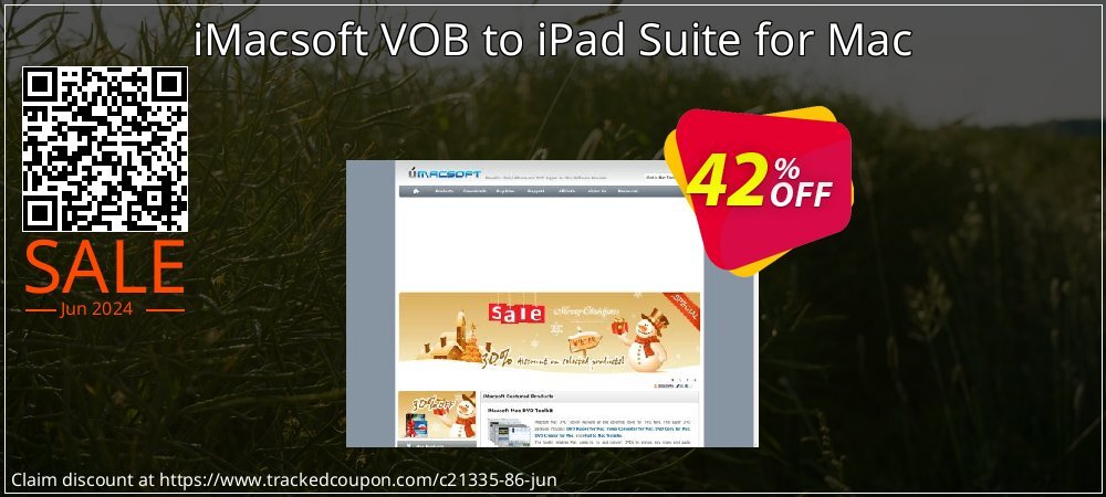 iMacsoft VOB to iPad Suite for Mac coupon on Eid al-Adha super sale