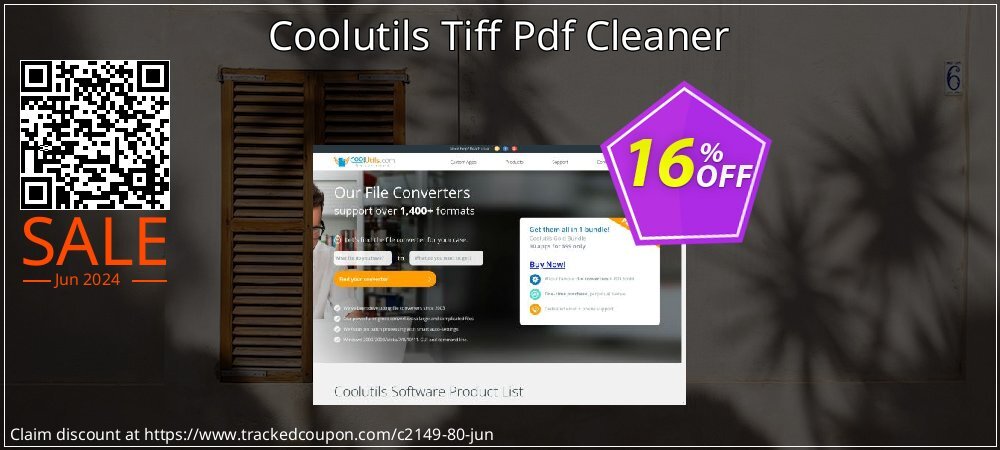 Coolutils Tiff Pdf Cleaner coupon on World Milk Day deals
