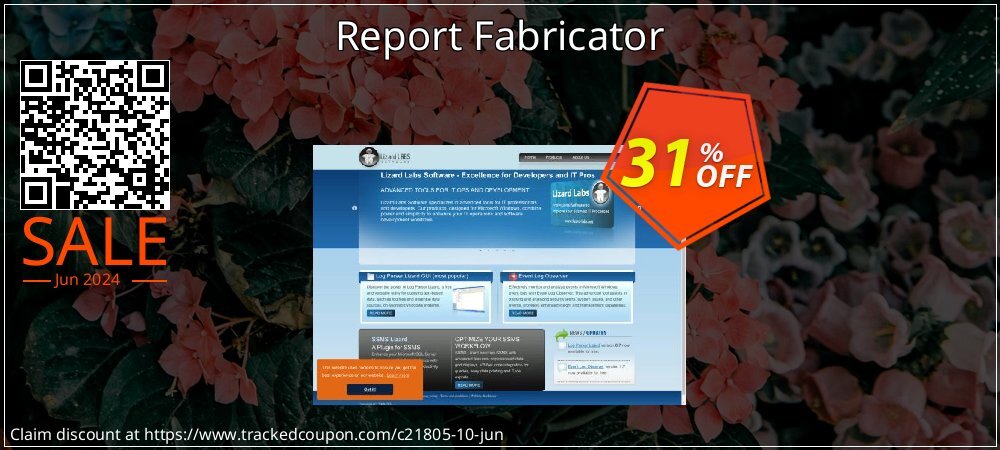 Report Fabricator coupon on Summer offering discount
