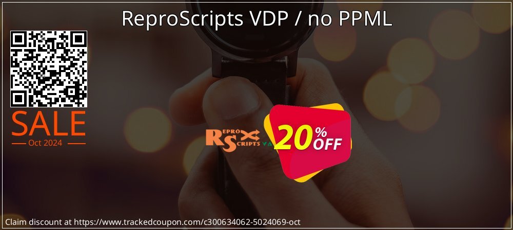 ReproScripts VDP / no PPML coupon on All Hallows' evening offering discount