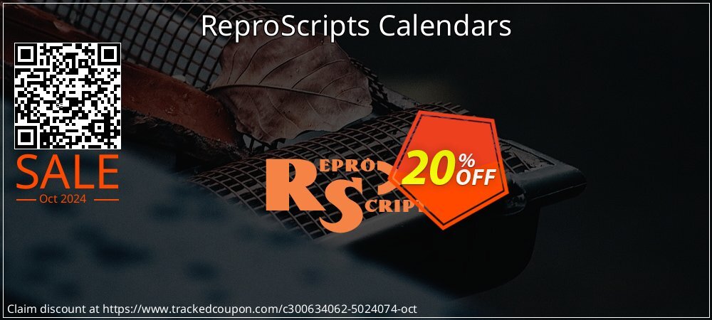 ReproScripts Calendars coupon on National Savings Day sales