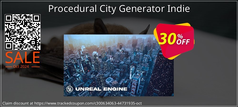 Procedural City Generator Indie coupon on Navy Day super sale