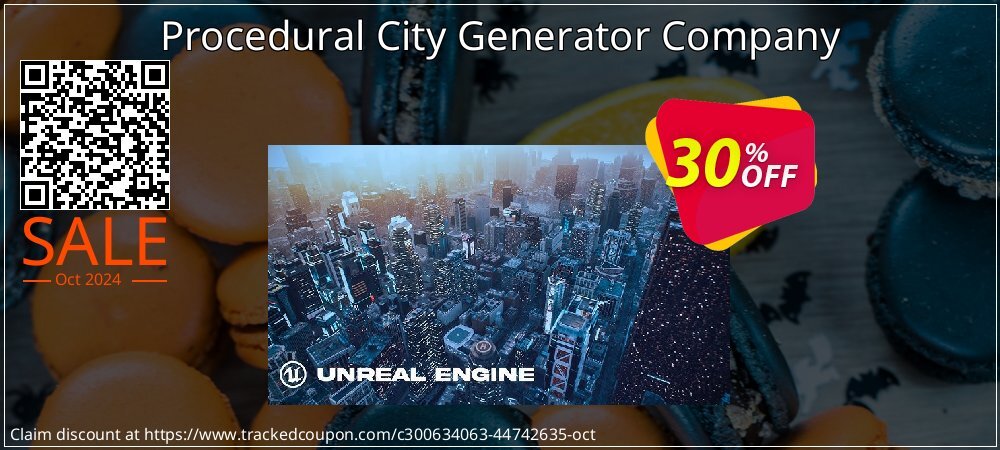 Procedural City Generator Company coupon on World Teachers' Day offering sales