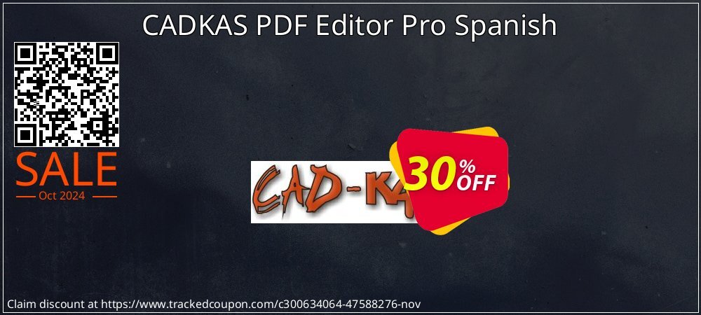 CADKAS PDF Editor Pro Spanish coupon on World Smile Day sales