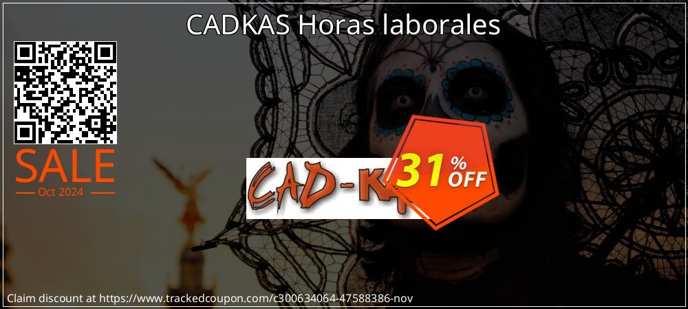 CADKAS Horas laborales coupon on World Smile Day offer