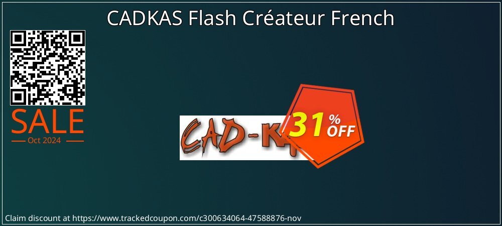 CADKAS Flash Créateur French coupon on Navy Day super sale