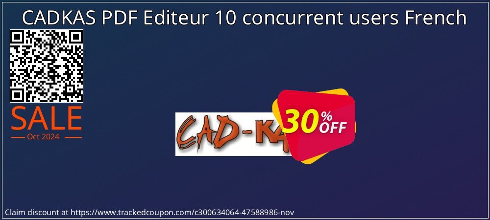 CADKAS PDF Editeur 10 concurrent users French coupon on Navy Day promotions