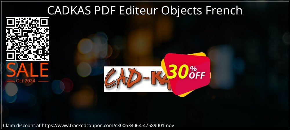 CADKAS PDF Editeur Objects French coupon on All Hallows' evening offering sales