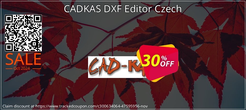 CADKAS DXF Editor Czech coupon on Chinese National Day discount