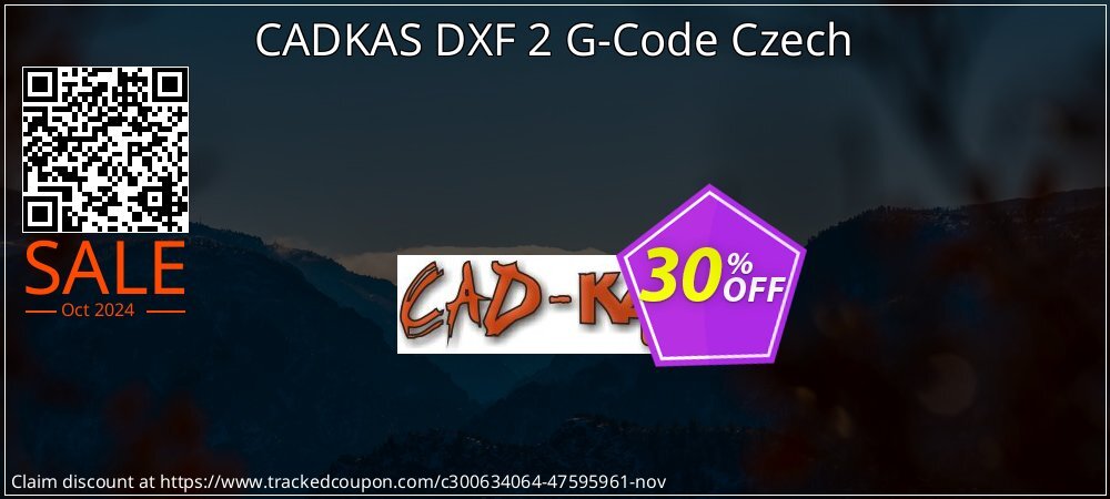 CADKAS DXF 2 G-Code Czech coupon on ​Coffee Day promotions